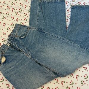 Reformation Jeans Classic Blue Denim Jeans